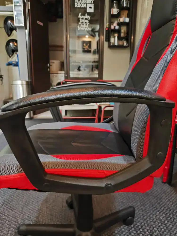 KURSI GAMING INFORMA OBITO MERAH - HITAM ORIGINAL