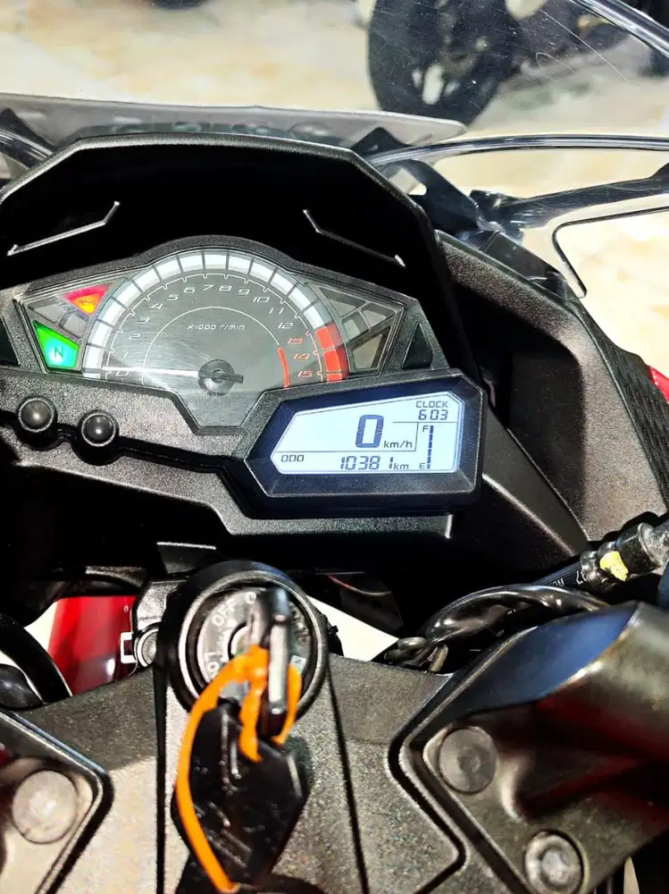 Kawasaki Ninja 250 FI STD TH 2017 Odo 10rb mulus no minus