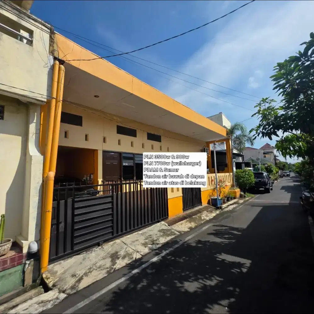 Rumah SHM Tengah Kota Semarang Bintoro Pandeanlamper Gayamsari 130m2