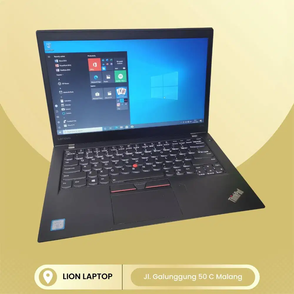 RAM 8GB SSD 256GB Core i7 SLIM Lenovo Thinkpad T470s [03|04]