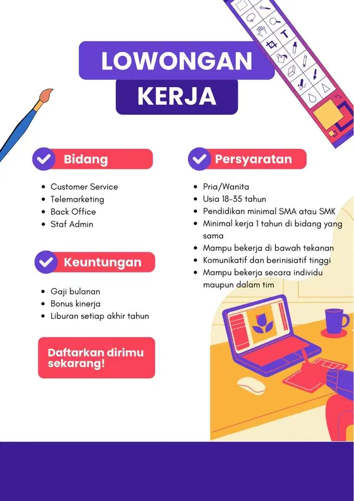 Lowongan Kerja!!!