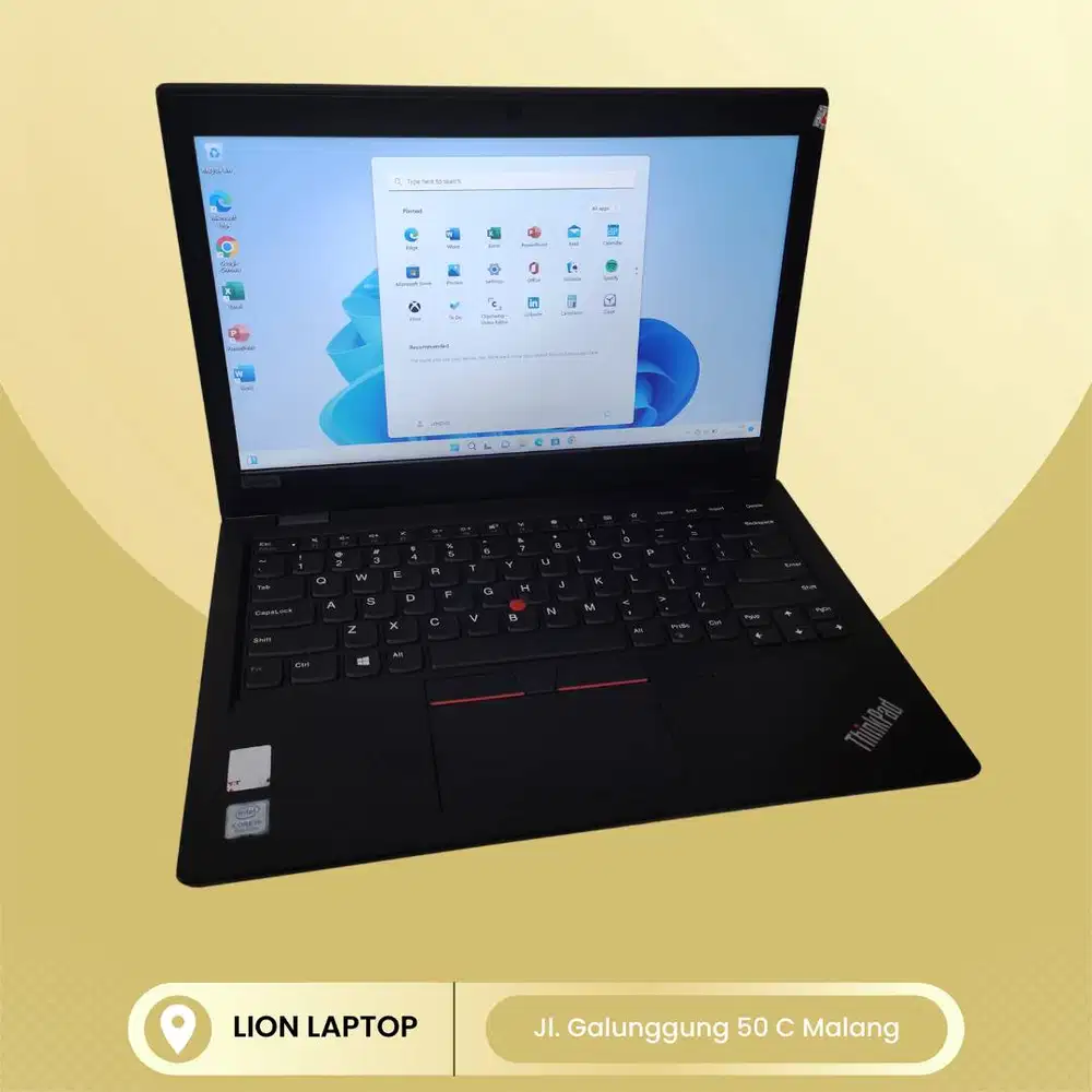 Core i5 Gen 8 RAM 8GB SSD 256GB Lenovo Thinkpad L390 [03|04]