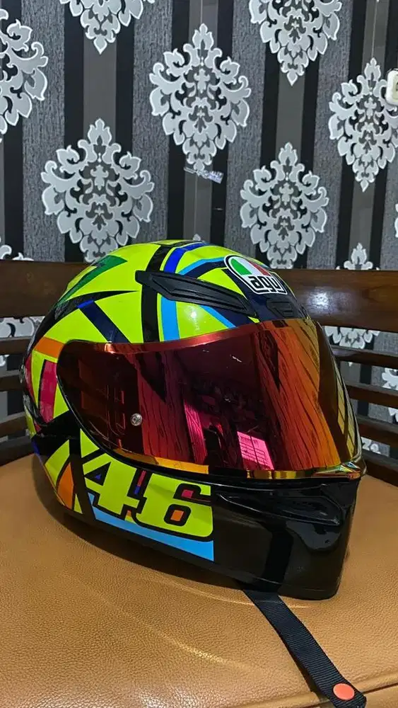 Helm AGV double visor