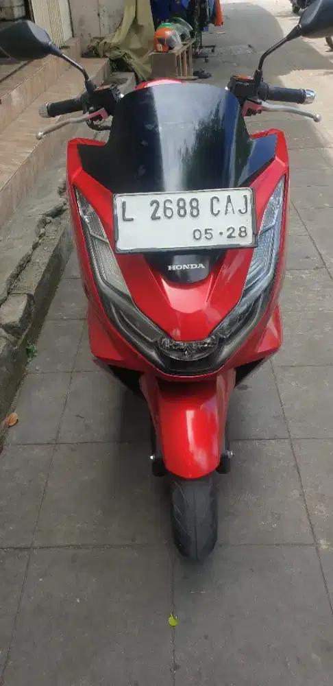 PCX160 TH 2023 Merah Glozi istimewa pjk panjang 05-2027