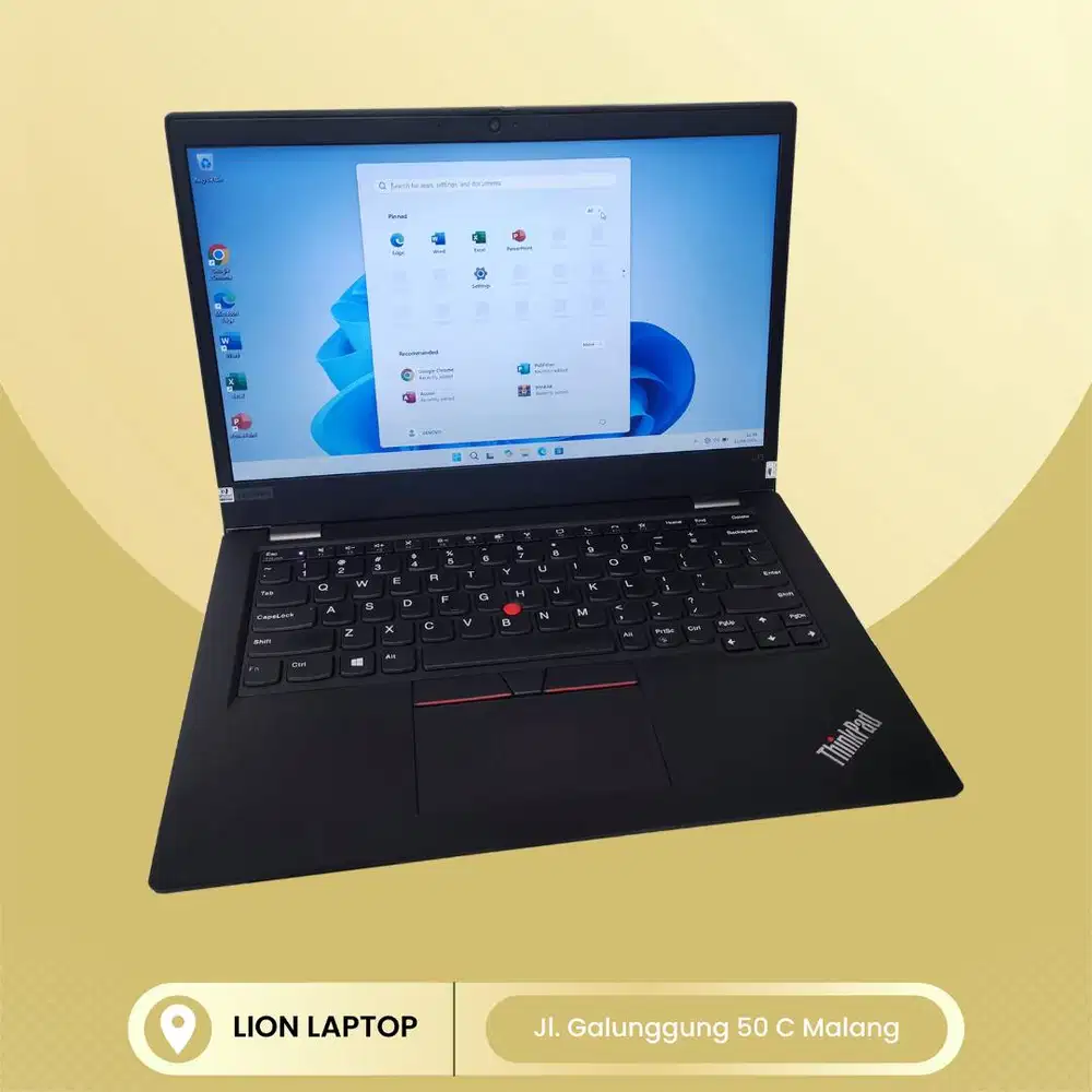 i5 GEN 11 3 JUTAAN RAM 8 SSD 256 Lenovo Thinkpad L13 [03|04]
