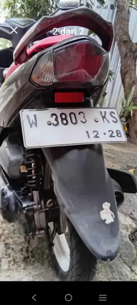 Mio j teen 2013 siap pakai, taat pajak, plat panjang