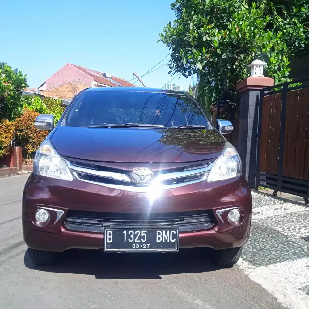 Mobil Rawatan Toyota Avanza type G Automatic 2012 Very good condition