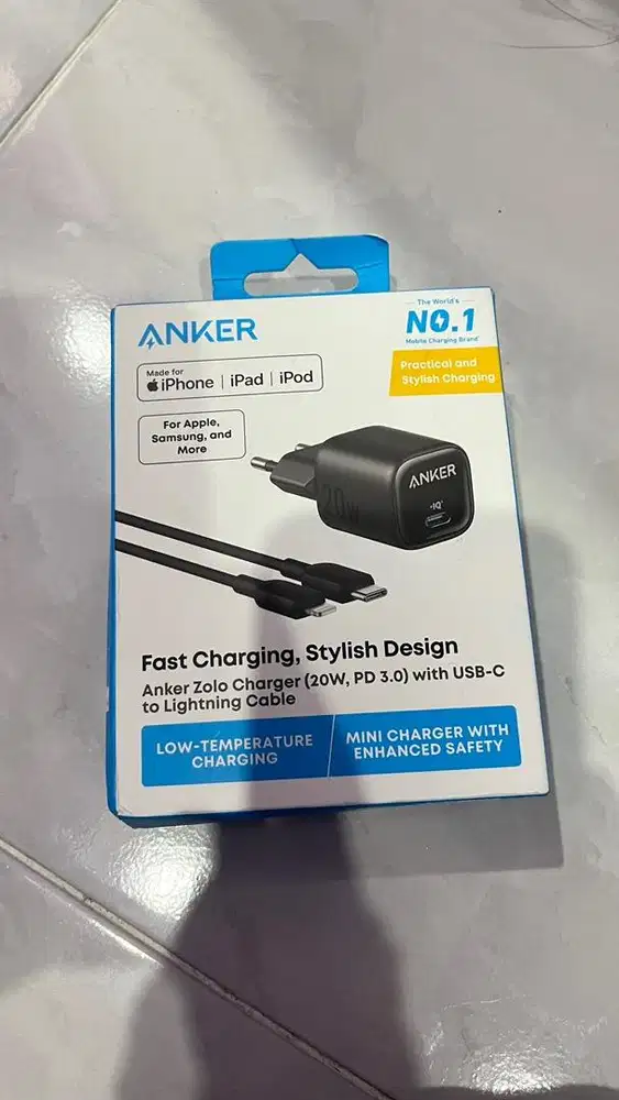 charger 1set anker 20wat