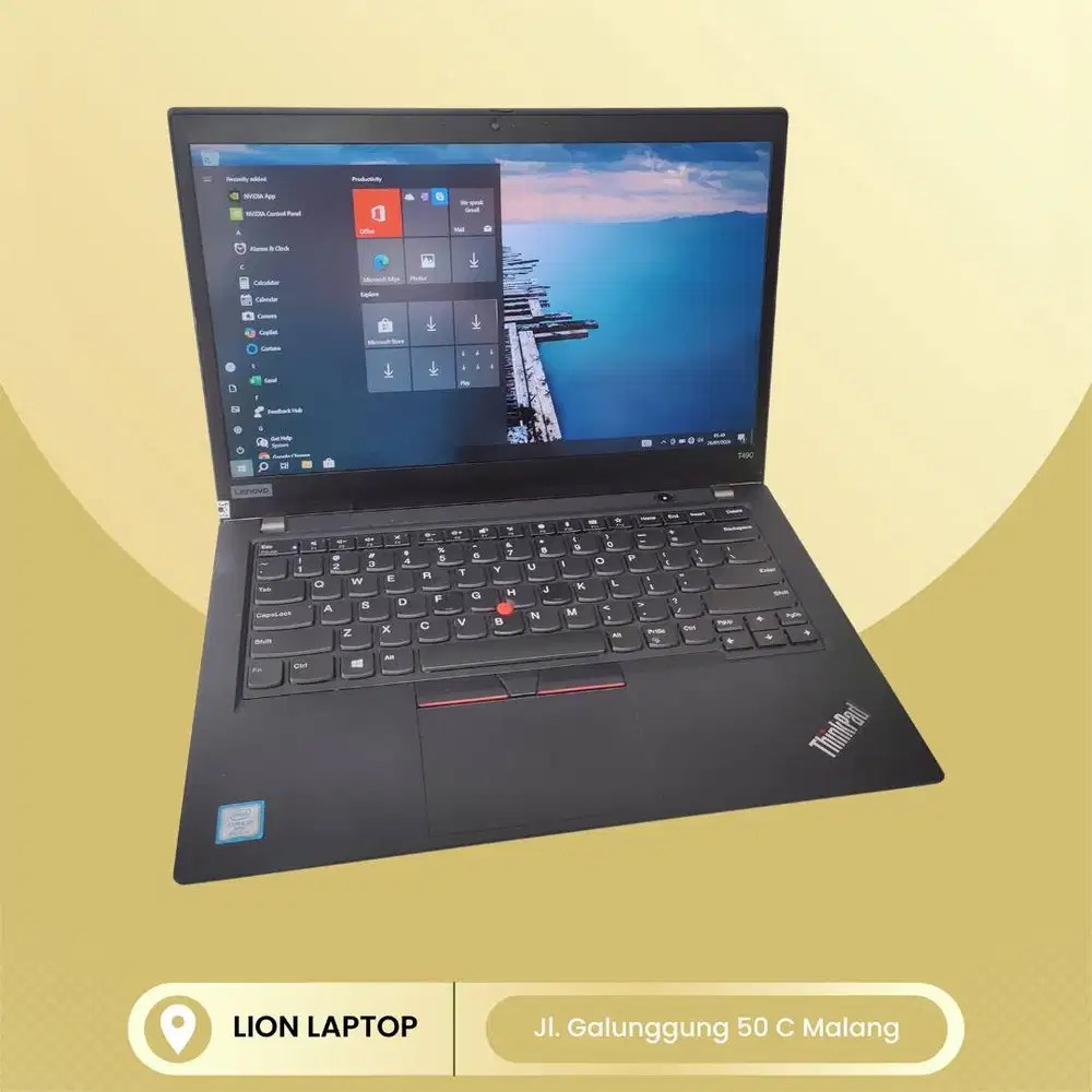 Double VGA NVIDIA Core i5 8/256 Slim Lenovo Thinkpad T490 [03|04]