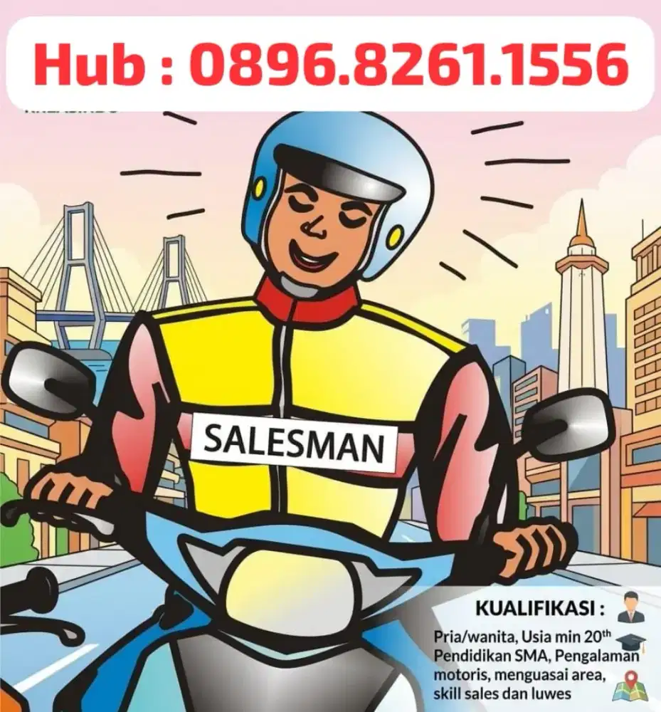 Lowongan freelance (Sales Motoris)