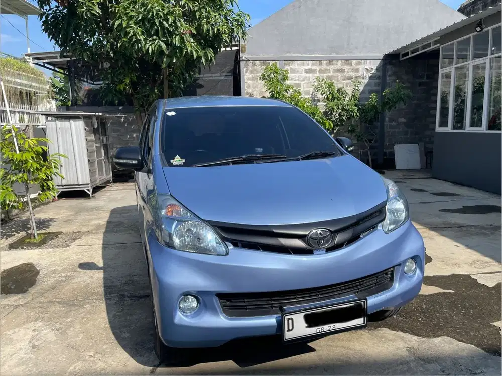 Toyota Avanza 1.3 G 2012 m/t