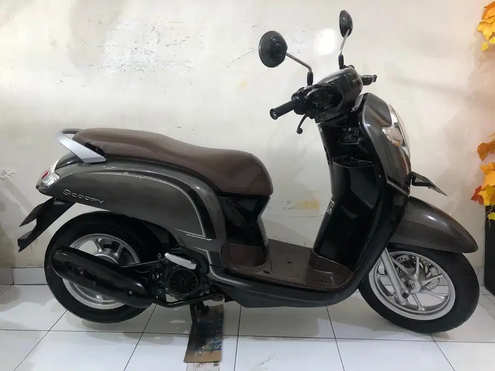 Honda Scoopy Stylish Th.2017 grey!!