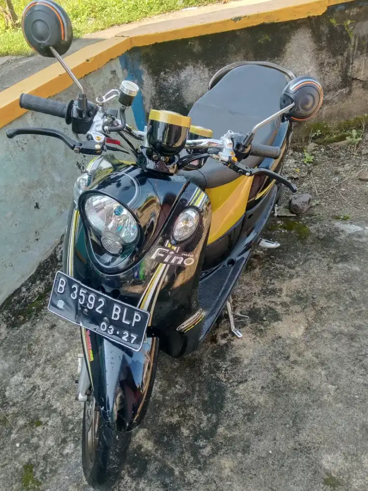 Motor fino th 2012 pajak mati kaleng lama