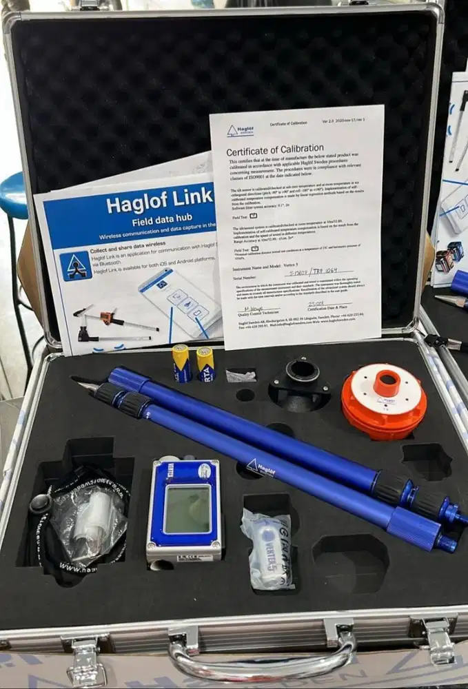 Haglof Vertex 5 Ultrasonic Hypsometer alat untuk mengukur tinggi pohon