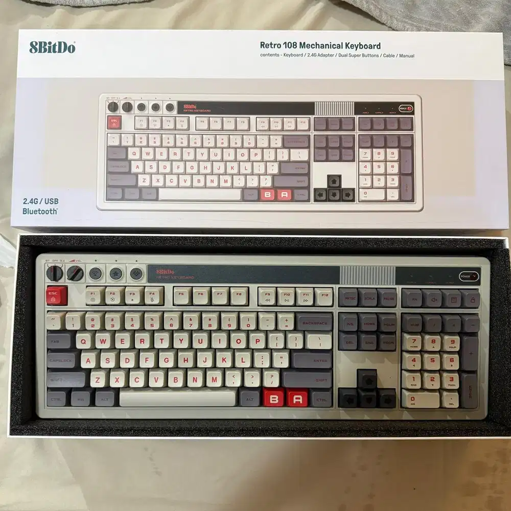 MECHANICAL KEYBOARD 8BITDO RETRO 108 N EDITION