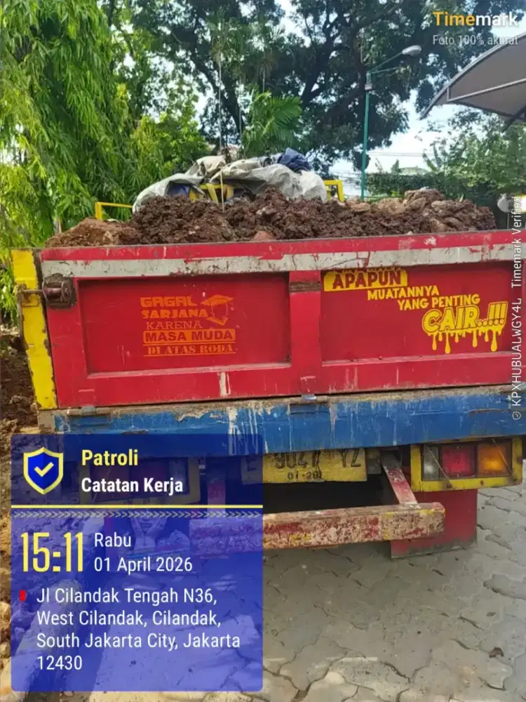 Jasa buang puing dan angkut sampah