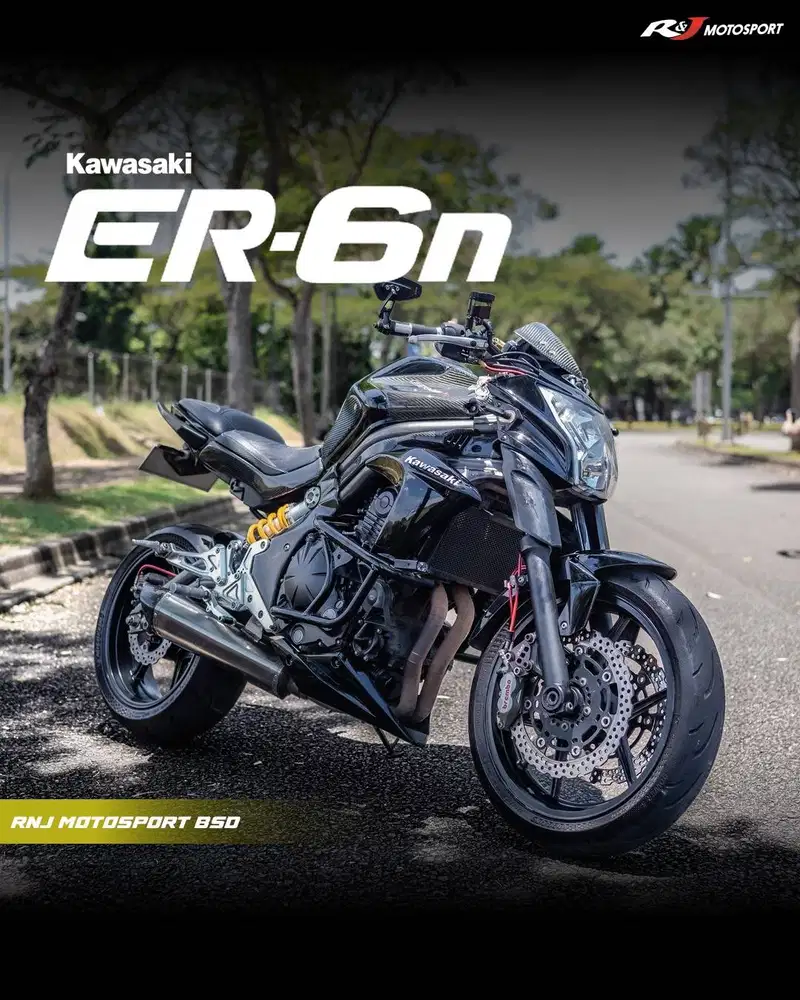 (Full Paper) Kawasaki ER6N ER 6 Ninja 650 Nik 2012 Shock Ohlins