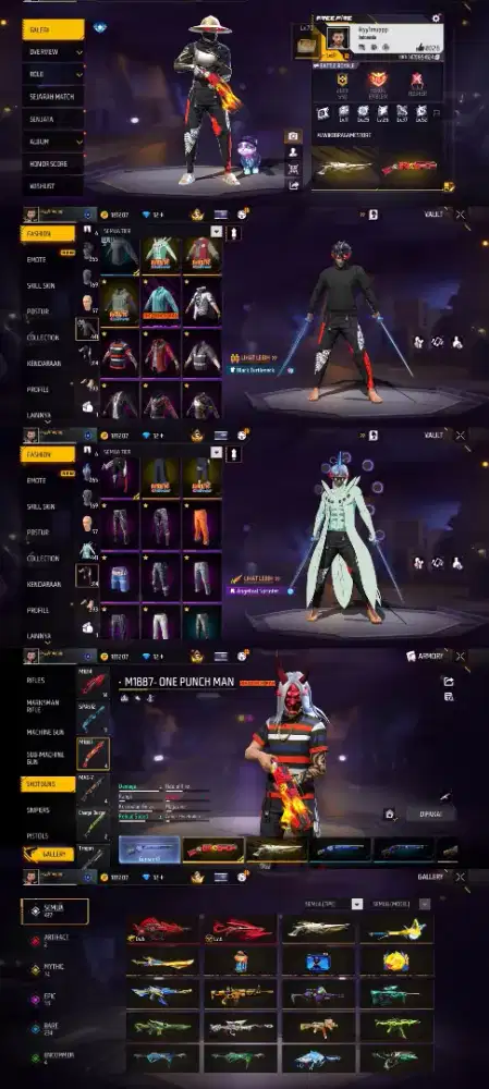 jual akun ff di jamin aman dan terpercaya