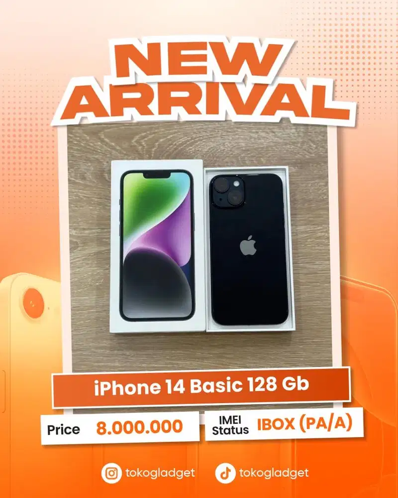 iPhone 14 Basic 128 Gb ex IBOX