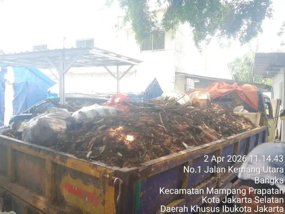 Jasa buang puing dan angkut sampah proyek