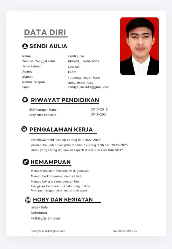 mencari lowongan driver