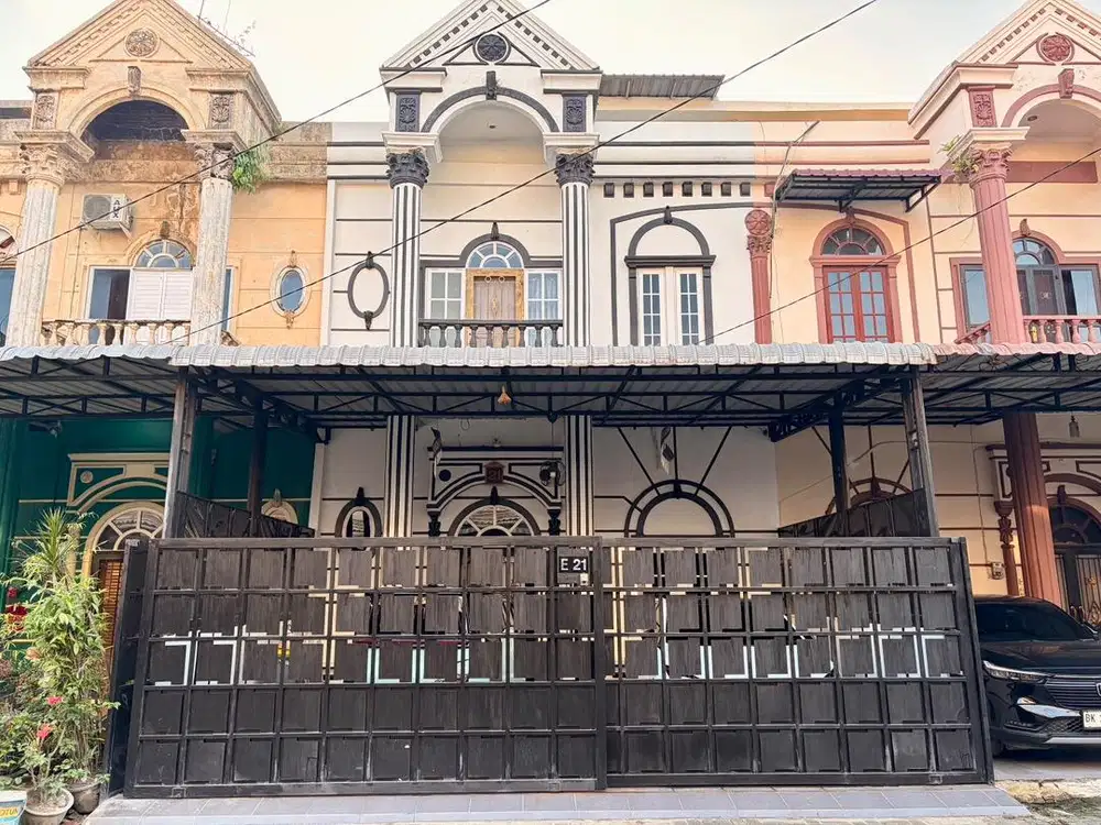 Hunian klasik ekslusif di Kompleks The Mansion Gaperta, Medan Helvetia