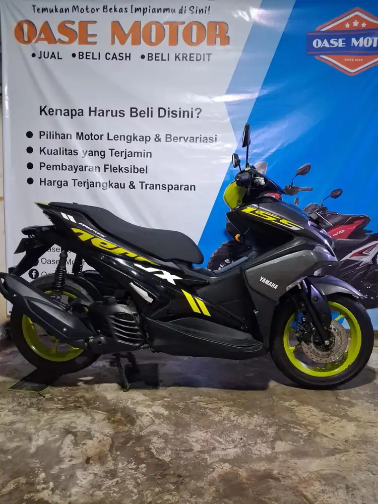 (B) Yamaha Aerox 155 VVA Tahun 2019