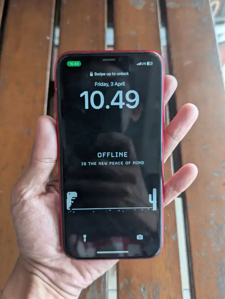 Apple iphone XR Red Merah 128 GB Ibox