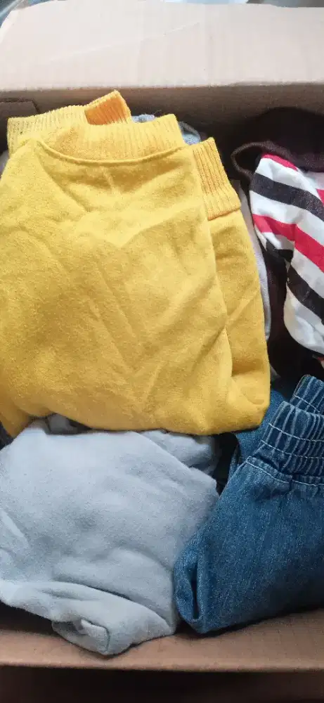 Pakaian bayi dan anak 1 tahun layak pakai