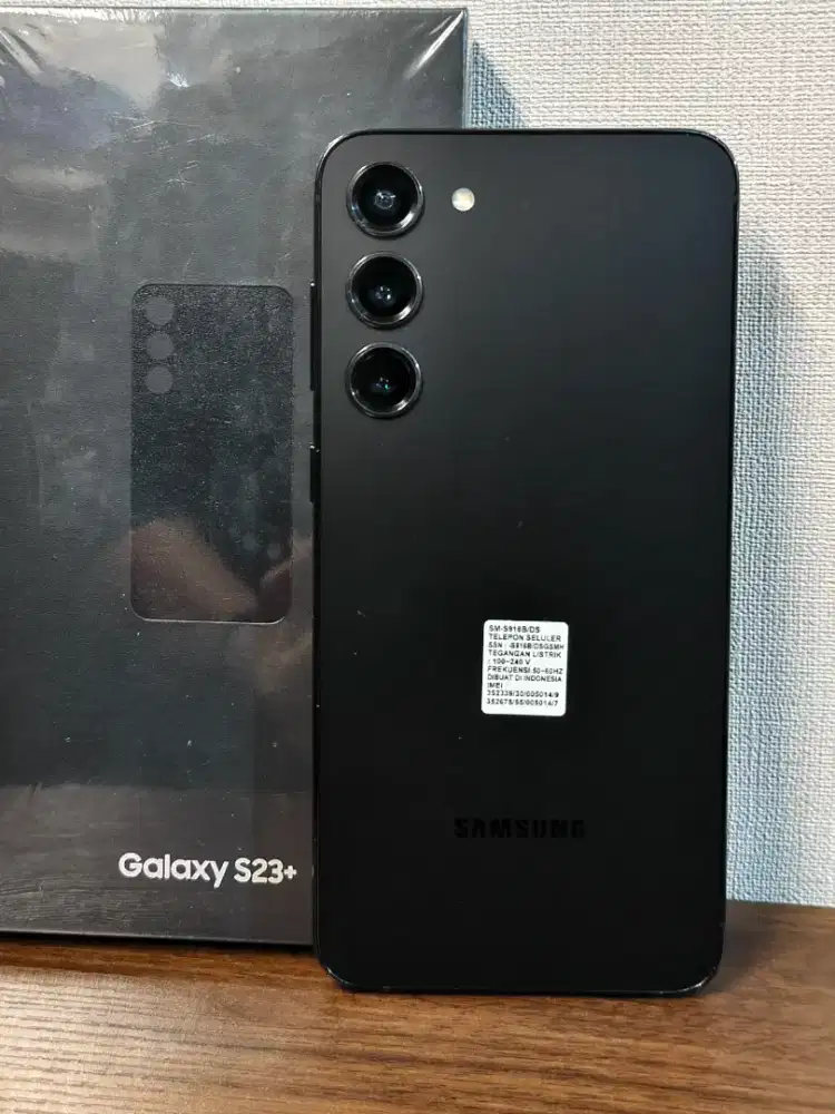 Samsung S23 Plus 5g 8/512 bekas sein MULUS+ jet black