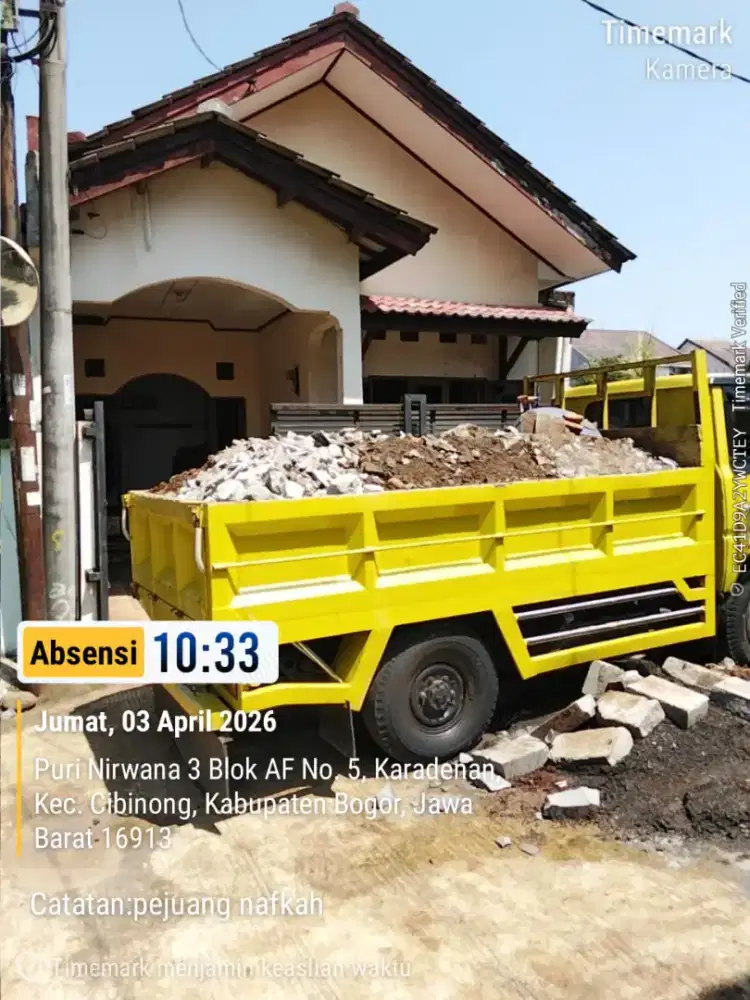 Jasa angkut puing & pindahan