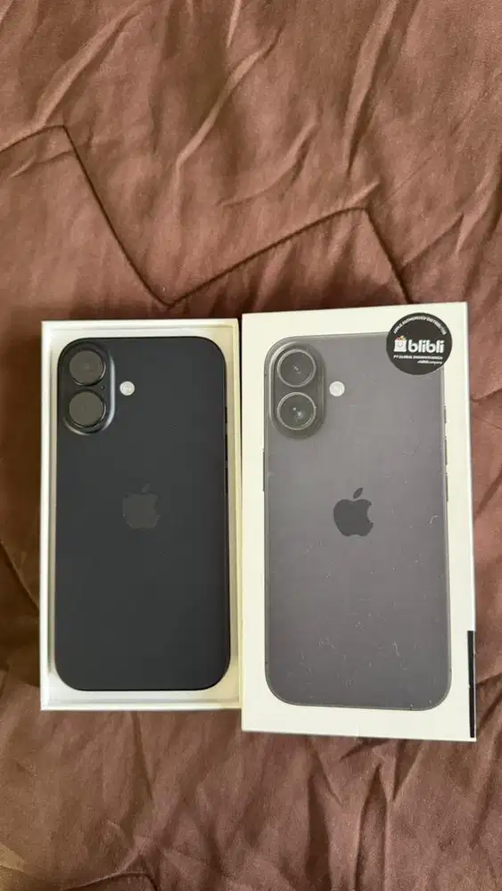 Iphone 16 Basic 128 gb Hitam