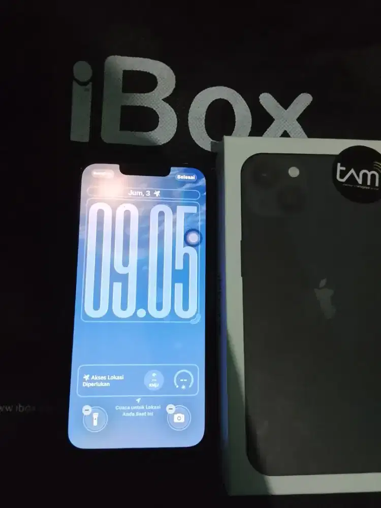 iPhone 13 128 iBox bh 100 pemakaian baru 3 bulanan kondisimulusnominus