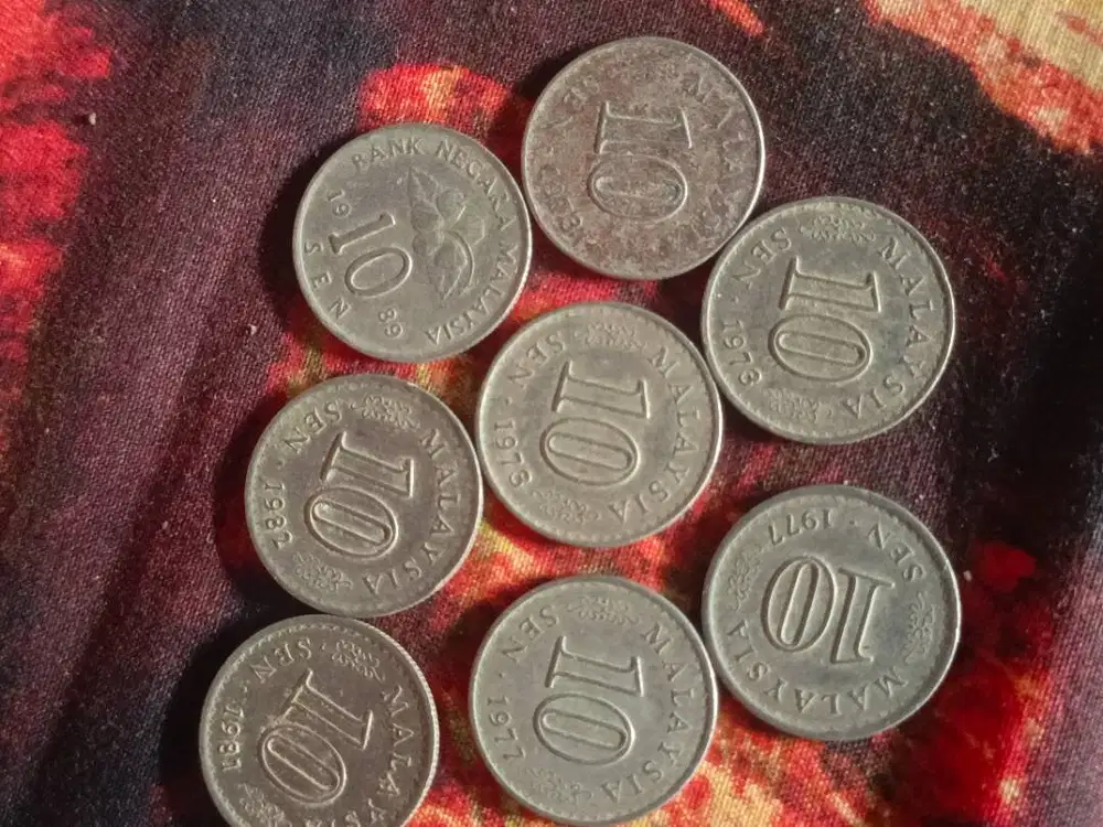 Uang koin kuno malaysia