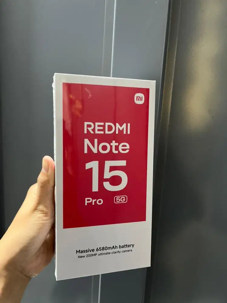 READY STOK REDMI NOTE 15 SERIES GARANSI RESMI XIAOMI INDONESIA!!