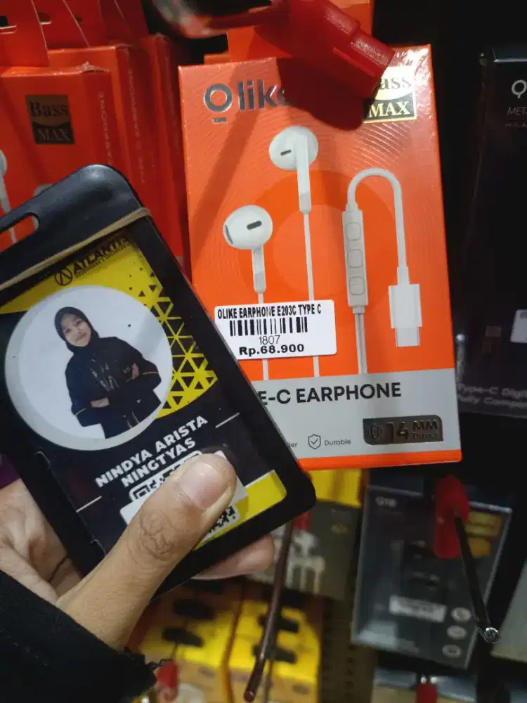 Earphone type c ATLANTIS DAHSYAT