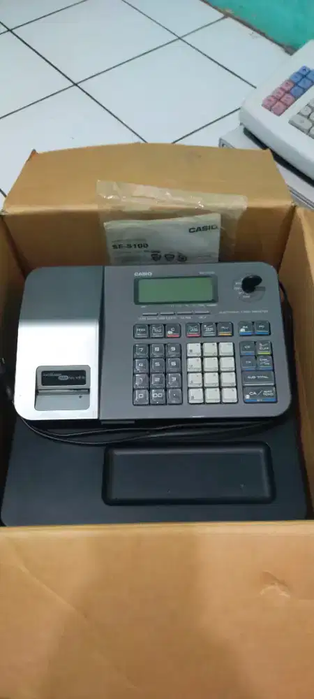 Mesin kasir Casio type S 100