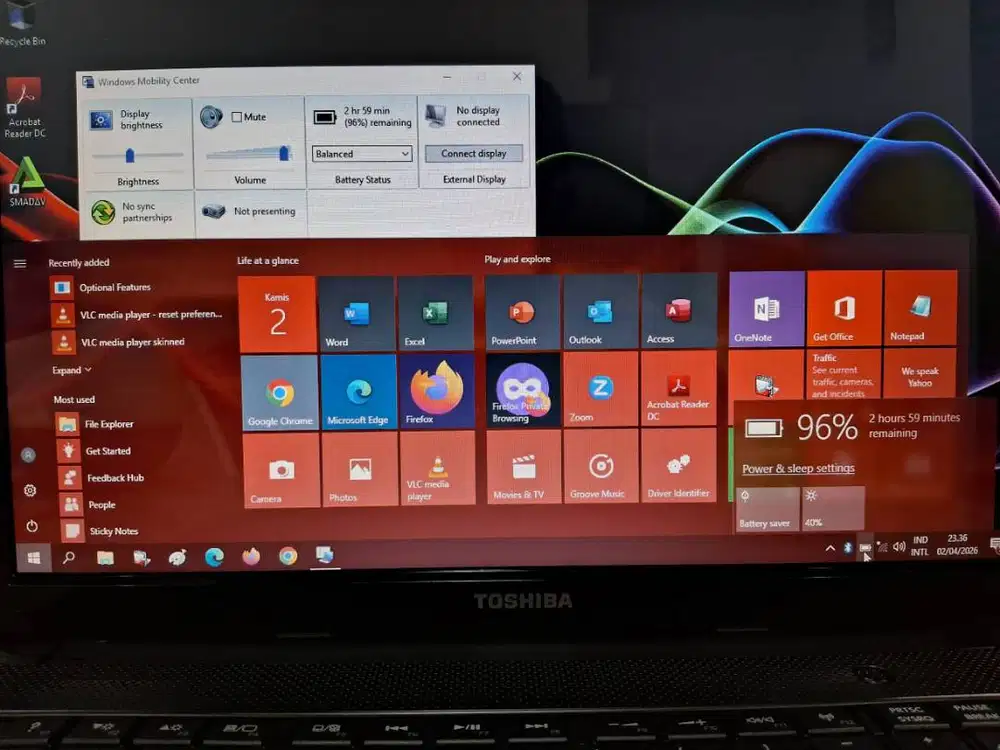 Laptop  slim Mulus Garnsi