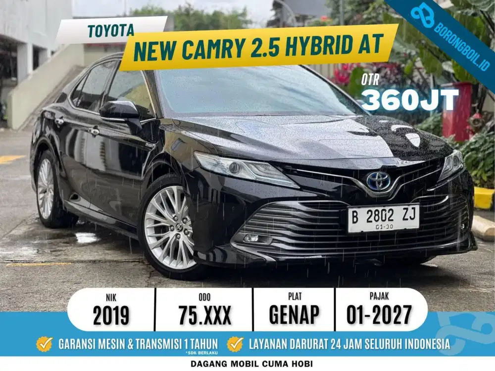 Toyota New Camry 2.5 Hybrid Matic 2019