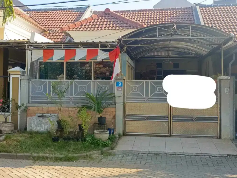 Dijual Rumah 1 Lantai Pondok Wiguna Gunung Anyar Surabaya Timur Lokasi Strategis