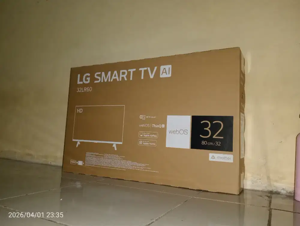 LG smart tv 32 inch new