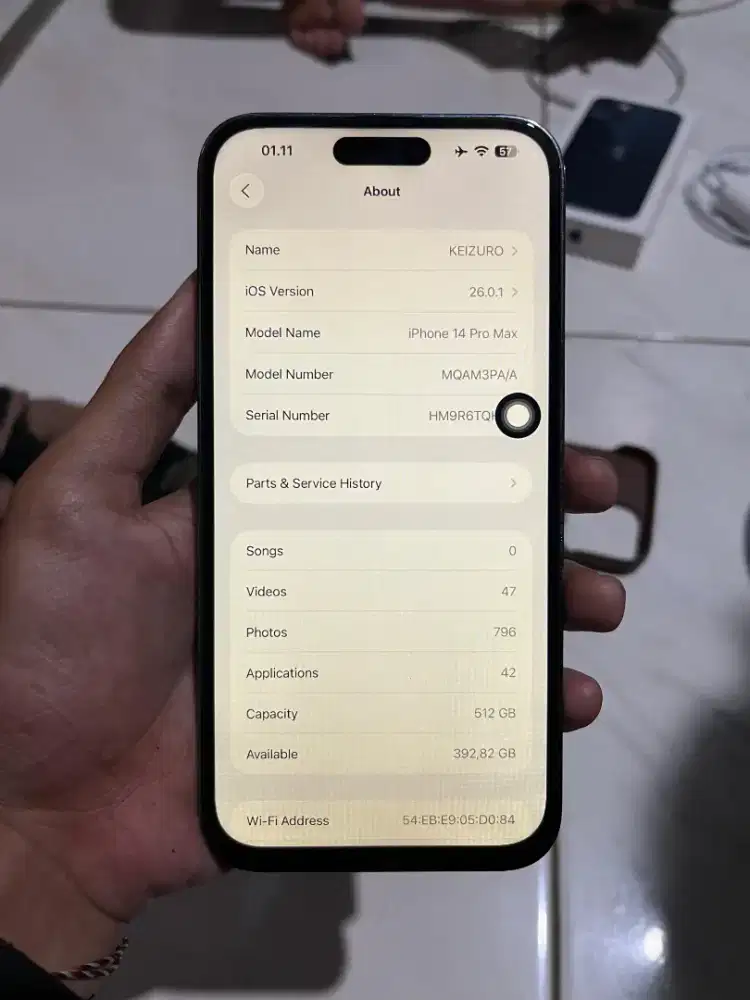 iPhone 14 Promax 512