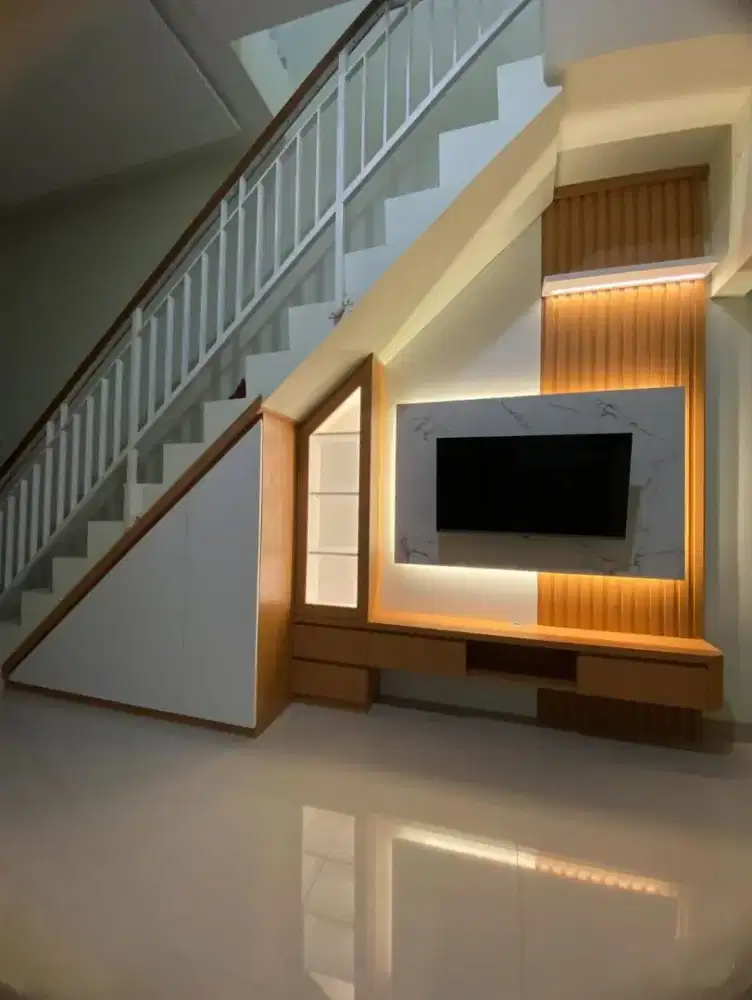 Backdrop tv minimalis