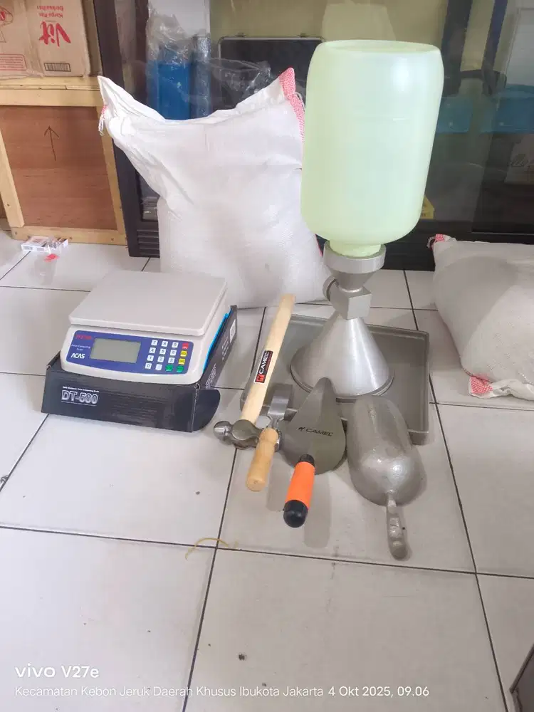 Alat Sand Cone Test Set