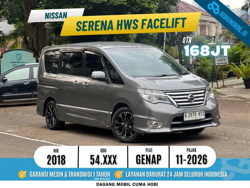 Nissan Serena HWS AT 2018 ABU Low KM