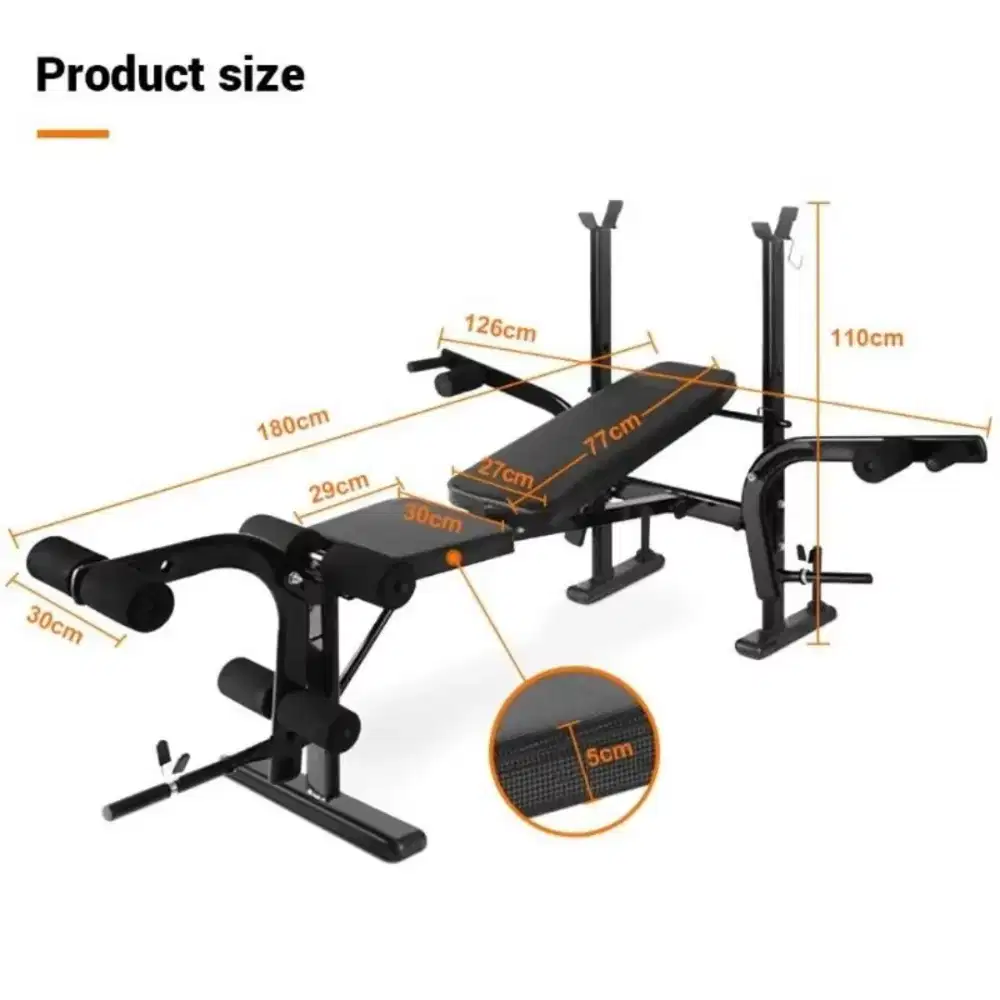 Benchpress alat fitnes Legacy WFS-497
