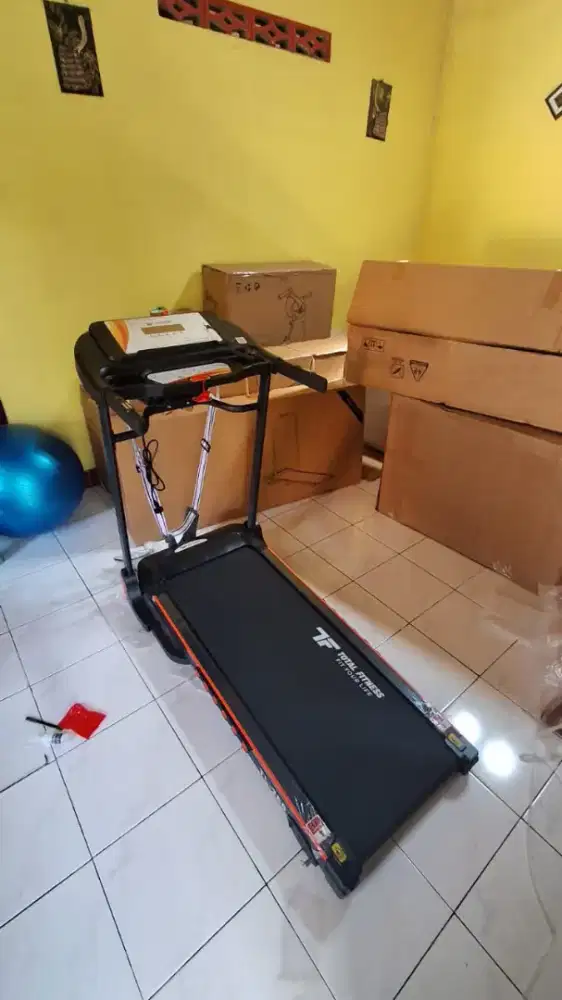 Treadmill elektrik TL-266 alat kebugaran LNR-149