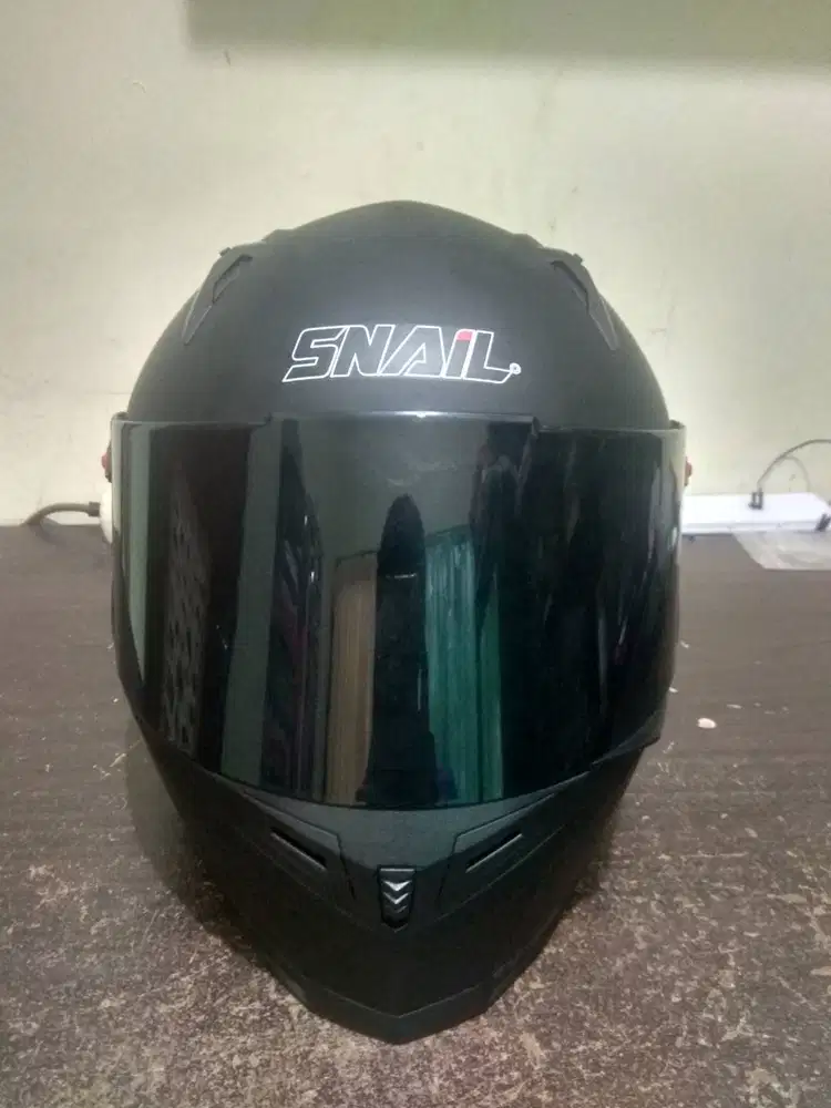 Helm full face Snail FFS1 Matte Black