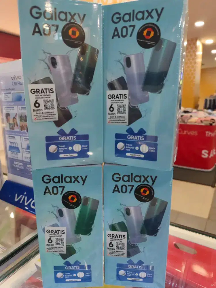 HP SAMSUNG A07 ram 8/128GB BARU, SEGEL, Grns RESMI 1thn