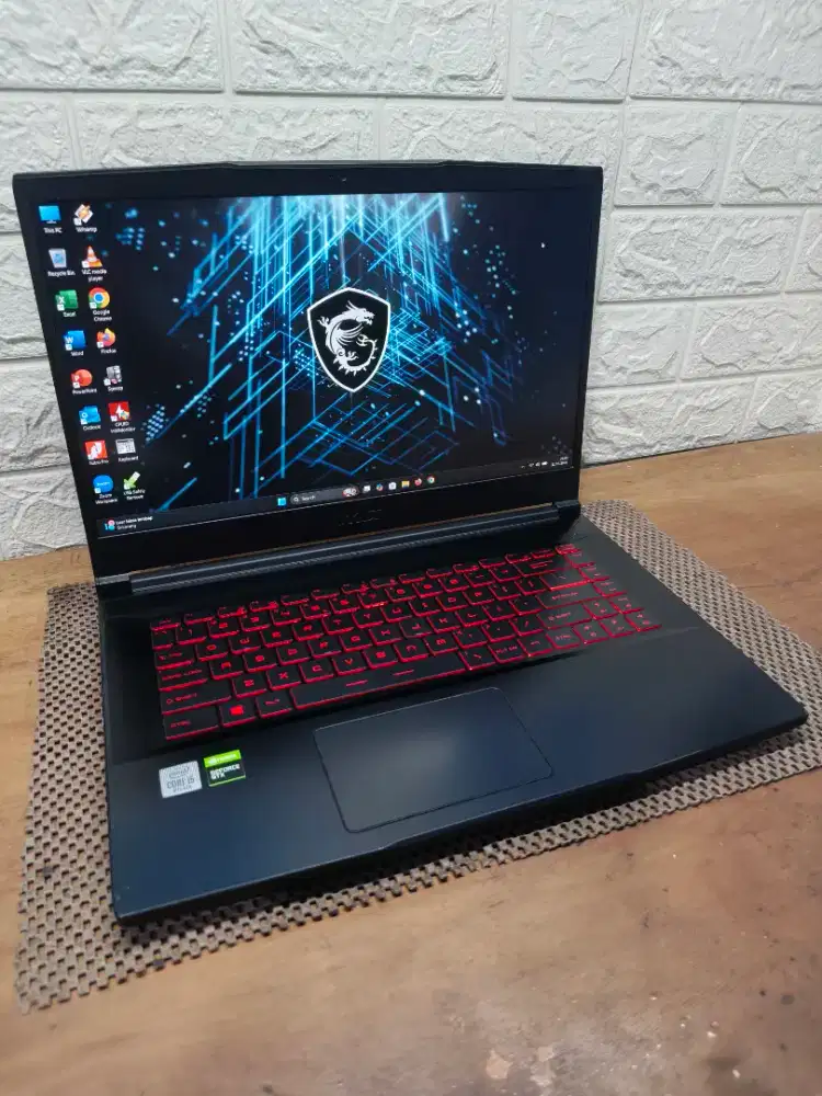MSI Gaming GF63 Thin Core i5 Gen-10 (16/512gb) GTX 1650Ti Mulus JOSS